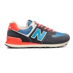 Tênis New Balance 574V2 - Unissex PRETO/VERMELHO