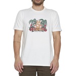 Camiseta Quiksilver Dala Jungle - Masculina BRANCO