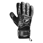 Luvas de Goleiro Poker Campo Semi Profissional Multiterreno Adapt 4 - Unissex PRETO/CINZA