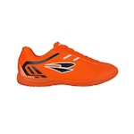 Chuteira Futsal Dray Spedy 301 - Adulto LARANJA/PRETO