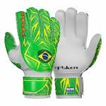 Luva de Goleiro Poker Multiterreno Championship Semi-Pro - Adulto VERDE