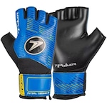 Luvas de Goleiro de Futsal Poker Training Neo - Adulto AZUL/PRETO