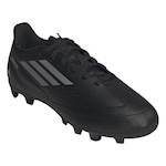 Chuteira de Campo adidas Deportivo III Júnior PRETO/CINZA