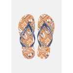 Chinelo Tropical Brasil Estampado Slim - Feminino AZUL