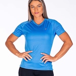 Camiseta Poker Esportiva Basic - Feminina AZUL