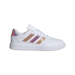 Tênis adidas Courtblock - Feminino BRANCO/ROSA