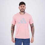 Camiseta adidas Essentials Logo - Masculina ROSA