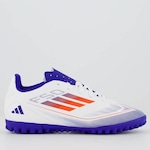 Chuteira Society adidas F50 Club Tf - Infantil BRANCO