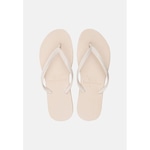 Chinelo Tropical Brasil Bi-Color Slim - Feminino BRANCO