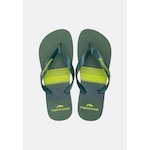 Chinelo Tropical Brasil Militar - Adulto VERDE