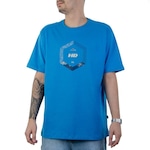 Camiseta Hd Sea Stripes - Masculina AZUL