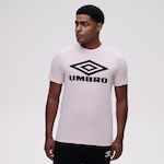 Camiseta Umbro Large Logo Duo - Masculina ROSA