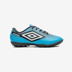 Chuteira Society Umbro Cannon - Infantil AZUL