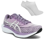 Kit Tênis Asics Gel-Nagoya 7 + Meia - Feminino ROXO