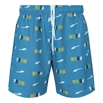 Short Puma Board - Infantil AZUL