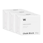 Kit Magnésio em Bloco Chalk Block Cross Escalada 56G - 3 Unidades BRANCO