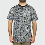 Camiseta Lost Full Print Lostmania - Masculina PRETO