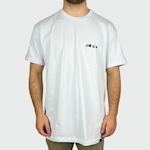 Camiseta Lost Around The World - Masculina BRANCO