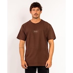 Camiseta Rip Curl Signature Og - Masculina MARROM