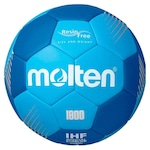 Bola de Handball Molten Hf1800 Bb Ihf Approved sem Resina H3 AMARELO CLA/AZUL ESC