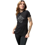 Camiseta Columbia Outlined Kayaks - Feminina PRETO