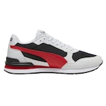 Tênis Puma St Runner V4 Mesh - Masculino BRANCO/VERMELHO