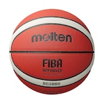 Bola de Basquete Molten Bg3800 Basketball Fiba Approved T6 MARROM