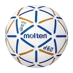 Bola de Handebol Molten D60 Resin Free Handball Ihf Approved BRANCO/AZUL