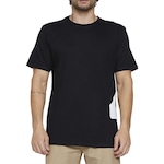 Camiseta Quiksilver Side Logo Sm25 - Masculina PRETO