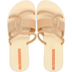 Chinelo Slide Ipanema Diversa Sempre Nova Corda Brilhante - Feminina BEGE