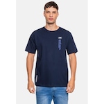 Camiseta Ecko Oversized Especial Backside - Masculina AZUL ESCURO