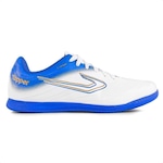 Chuteira Futsal Topper Forza Iii - Adulto BRANCO/AZUL