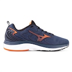 Tênis Mizuno Space 4 - Masculino AZUL ESC/LARANJA