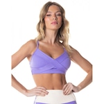 Top Fitness Vestem Yoga - Feminino Lilas