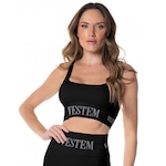 Top Fitness Vestem Elis - Feminino PRETO