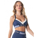 Top Fitness Vestem Flexy - Feminino AZUL