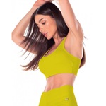 Top Fitness Vestem Sedução - Feminino AMARELO