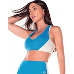 Top Costas Nadador Vestem Aurora - Feminino AZUL