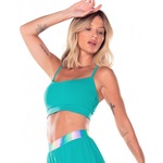 Top Vestem Daisy - Feminino VERDE