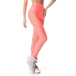 Calça Legging Vestem Fuso Embolden Zig - Feminina LARANJA