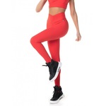 Calça Legging Vestem Fuso Esmeralda - Feminina VERMELHO