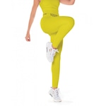 Calça Legging Vestem Fuso Seamless Elis - Feminina AMARELO