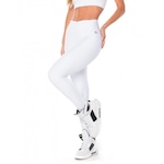 Calça Legging Vestem Fuso Cos Frufru - Feminina BRANCO