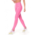 Calça Legging Fuso com Recortes Vestem Daisy - Feminina ROSA