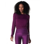 Camiseta Manga Longa Acrópole Acai Ii Vestem Feminina ROXO