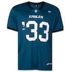 Camiseta Jersey New Era Philadelphia Eagles Core Masculina VERDE