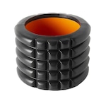 Rolo de Liberacao Acte Sports Miofascial com Ranhuras Mini T165 PRETO/LARANJA