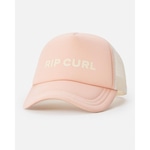 Boné Aba Curva Rip Curl Classic Surf Trucker Hat - Snapback - Adulto ROSA CLARO