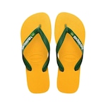 Chinelo Havaianas Brasil Logo - Unissex AMARELO