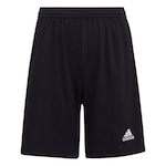 Shorts adidas Entrada 22 - Infantil PRETO/BRANCO